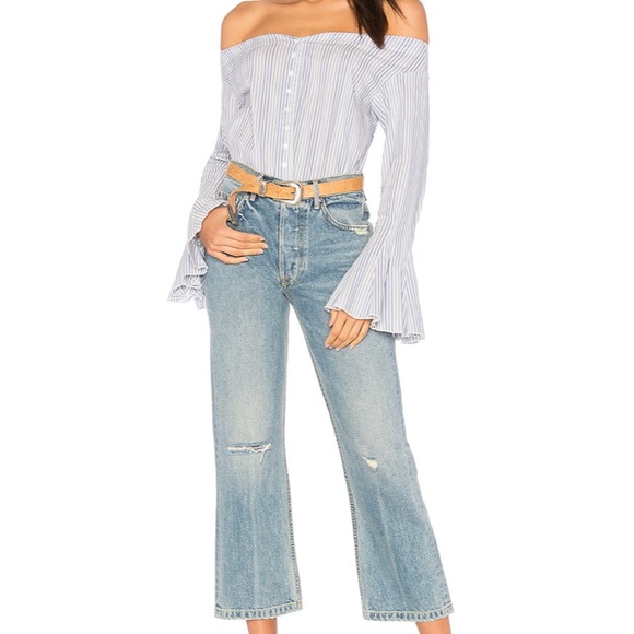 Free People March To The Beat Off-The-Shoulder - Picture 2 of 7